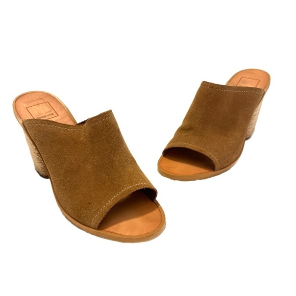 Dolce Vita Alycia Suede Mules Size 9.5 - Picture 2 of 6